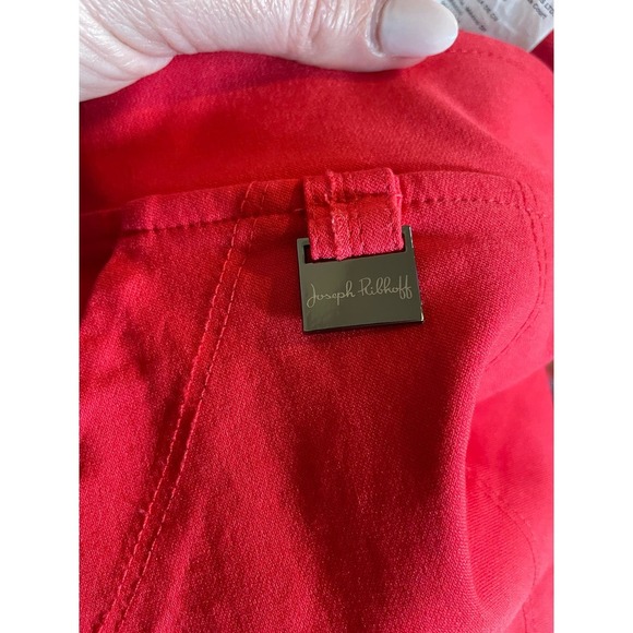 Joseph Ribkoff Salmon Ponk Skort - Picture 8 of 10